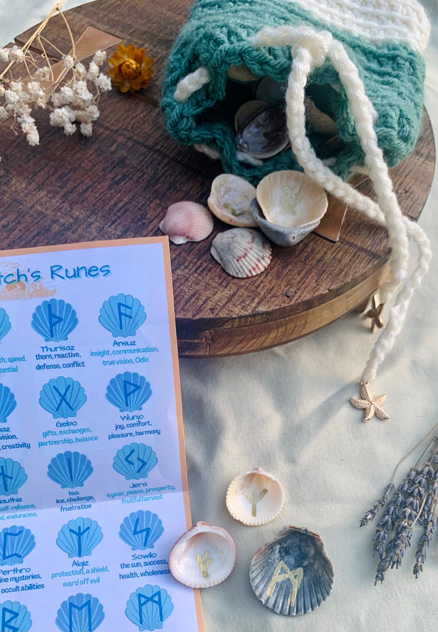 sea shell runes