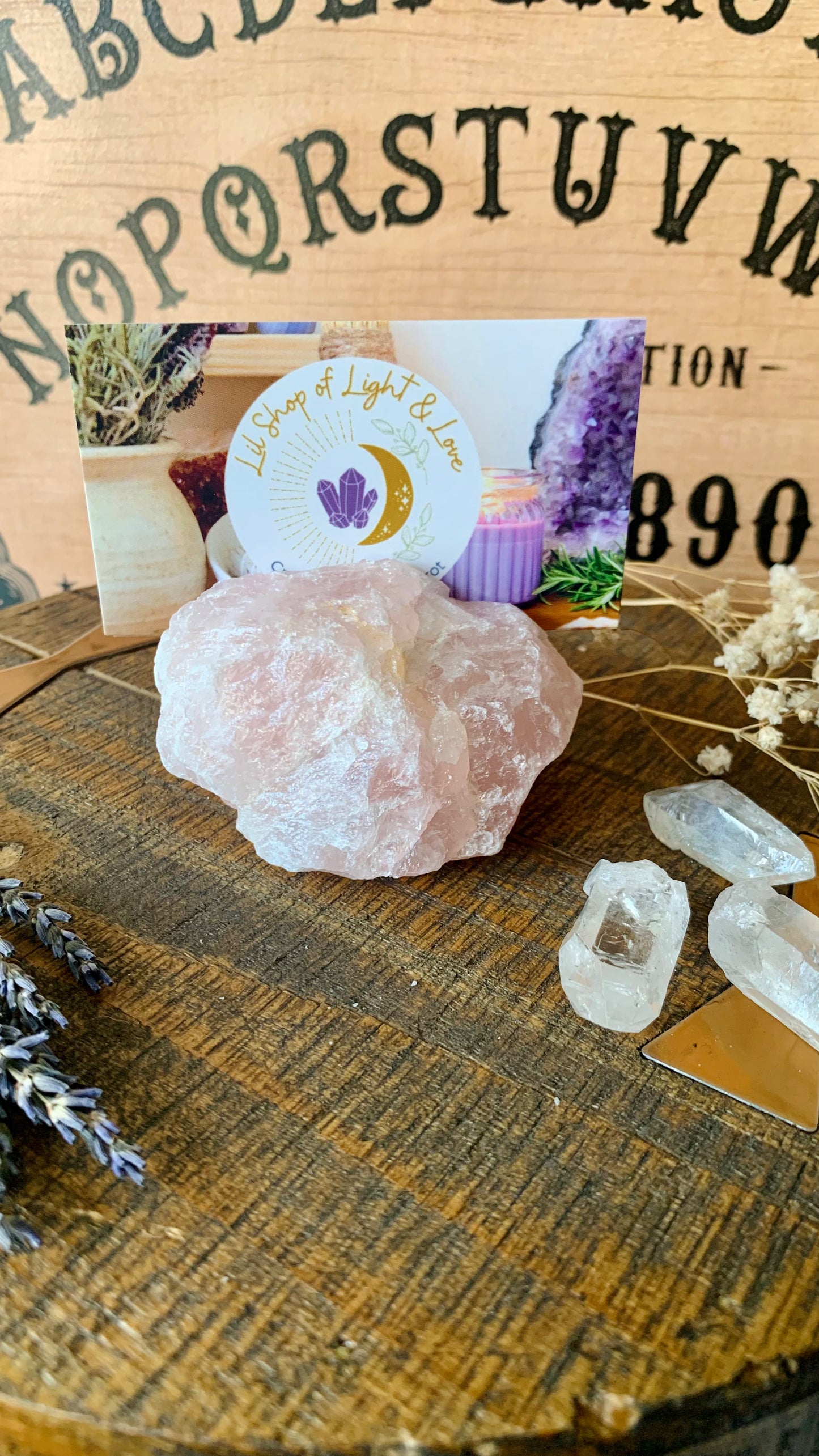 crystal card holders