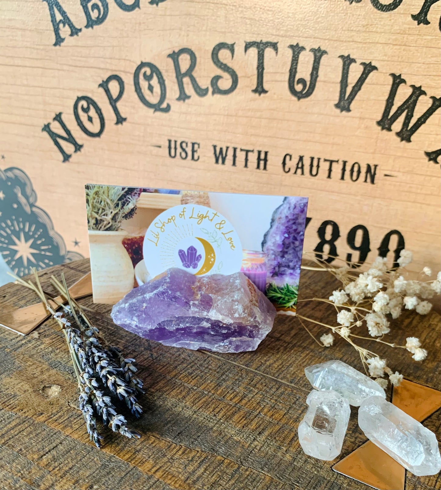 crystal card holders
