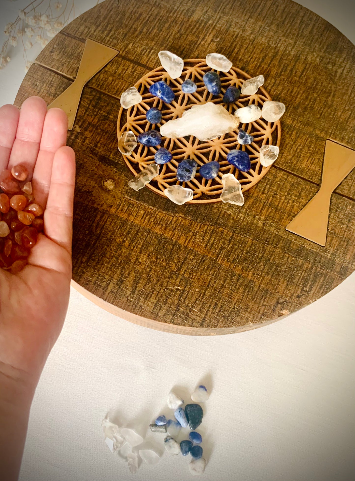 mini crystal grid kit | healing