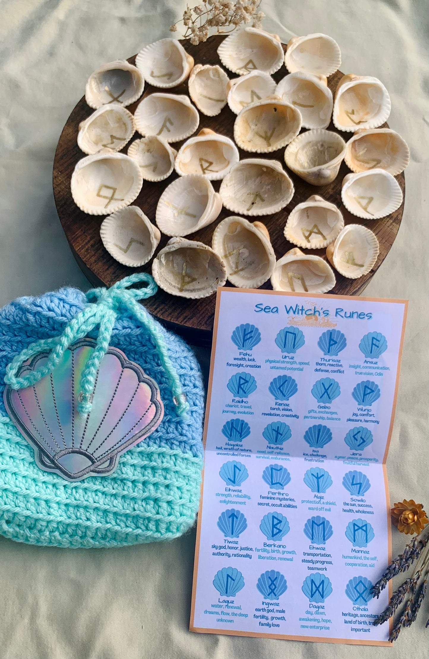 sea shell runes