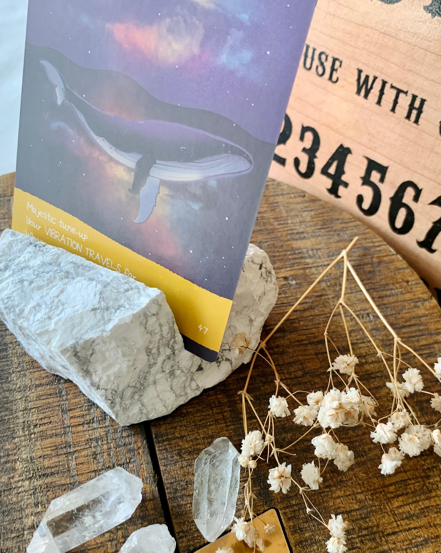 crystal card holders