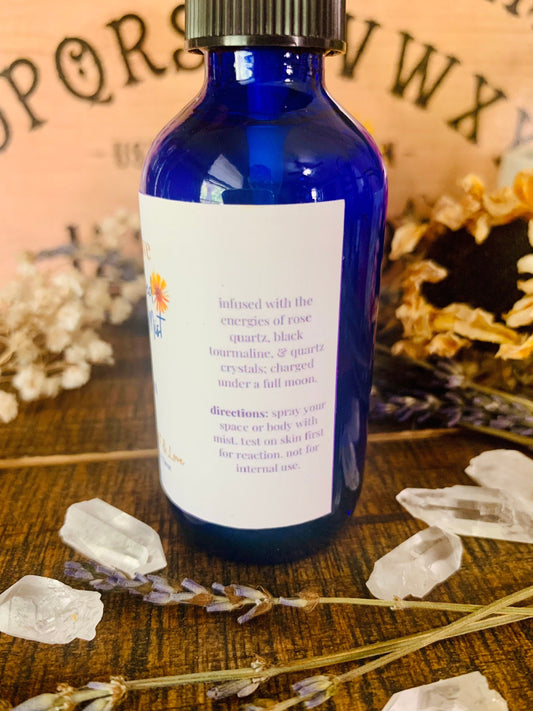 light & love crystal-infused aromatherapy mist - Lil Shop of Light & Love