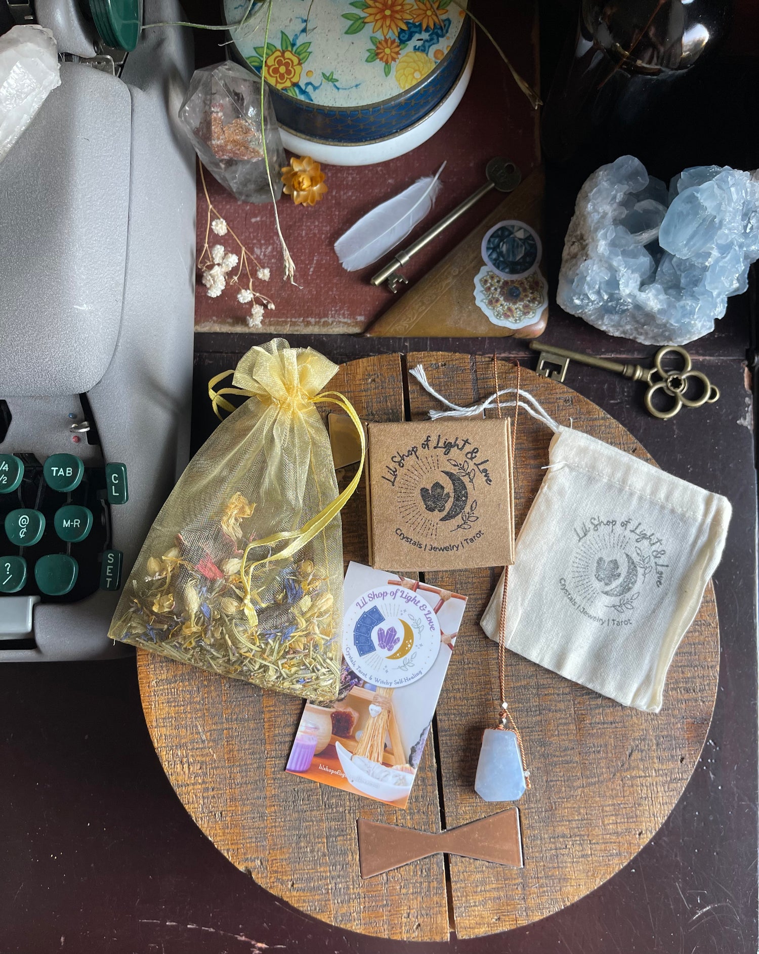 crystal jewelry | handmade with intention