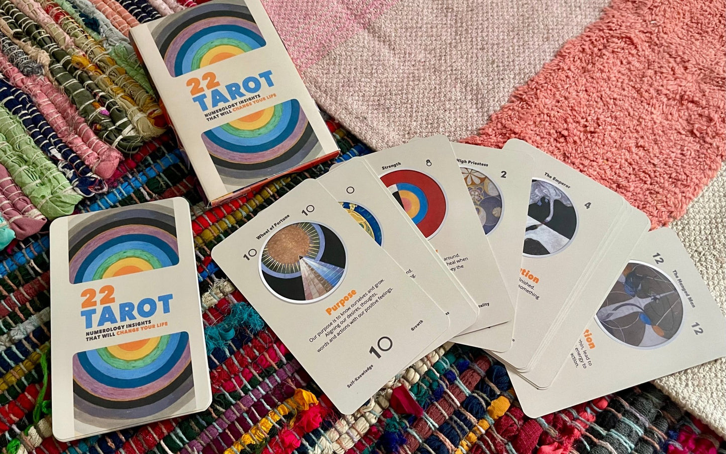 22 Tarot: Numerology Insights that Will Change Your Life by Ibiza Tarot (like new) - Lil Shop of Light & Love