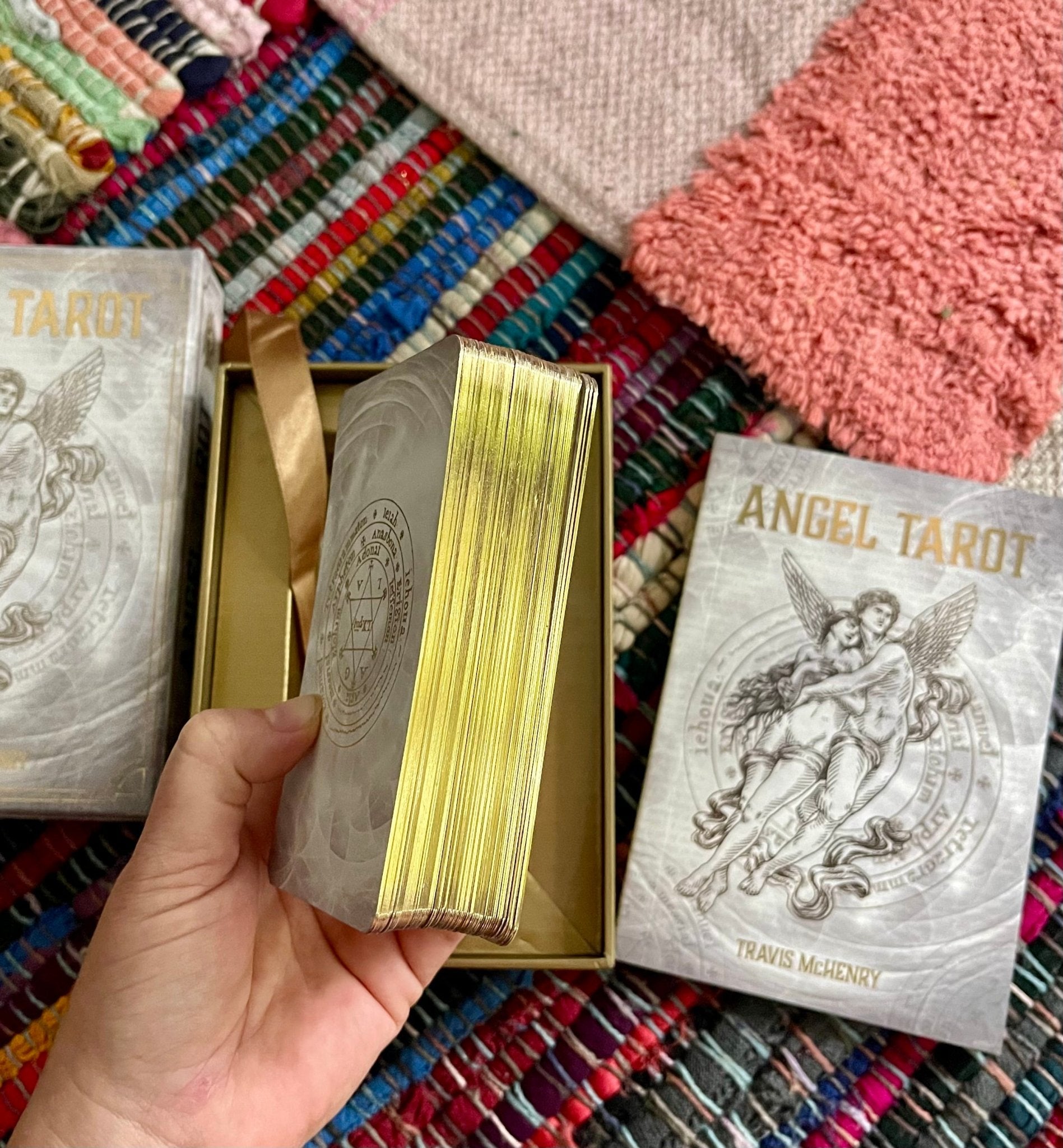 Angel Tarot by Travis McHenry (used) - Lil Shop of Light & Love