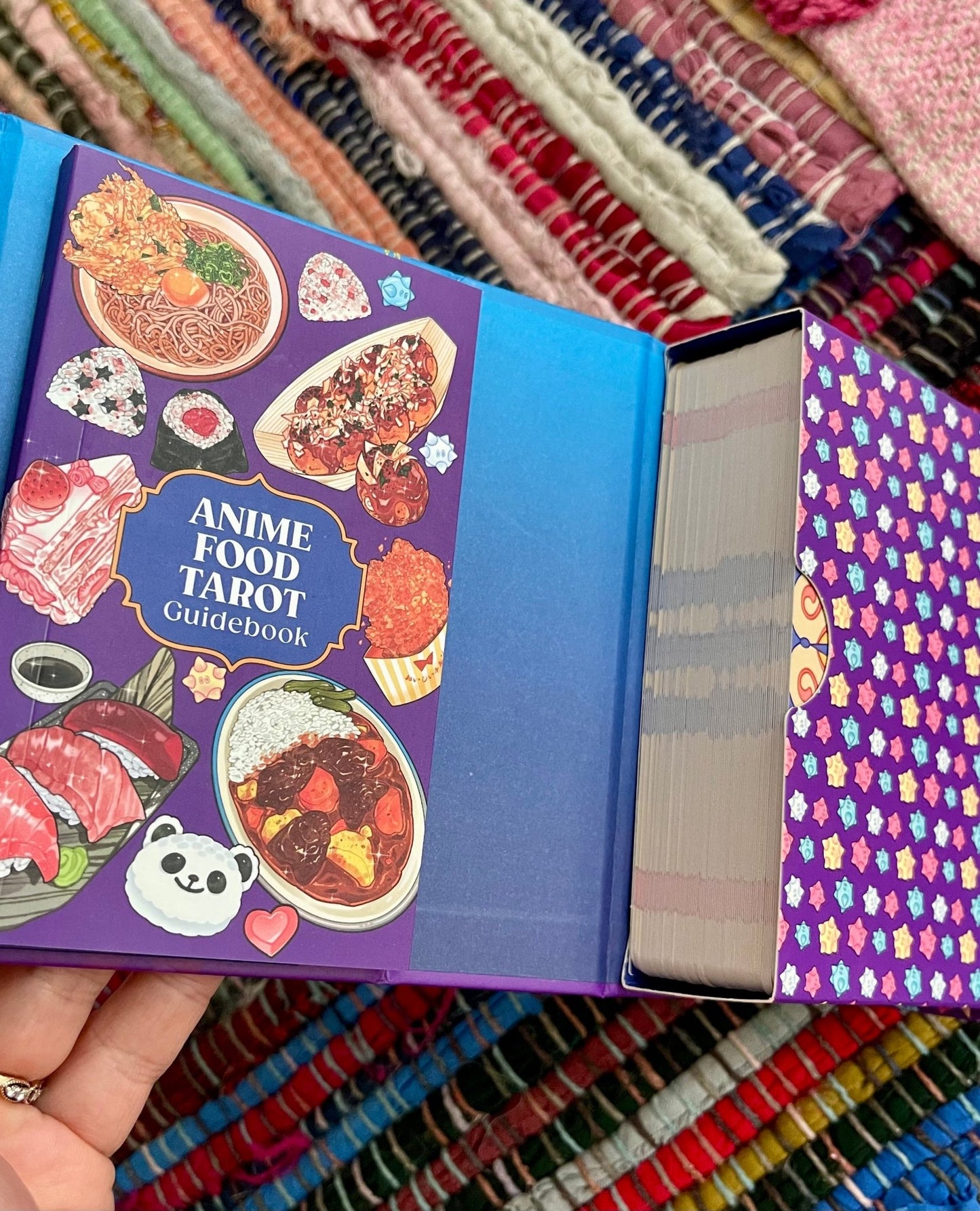 Anime Food Tarot by Emily Bushman (like new) - Lil Shop of Light & Love