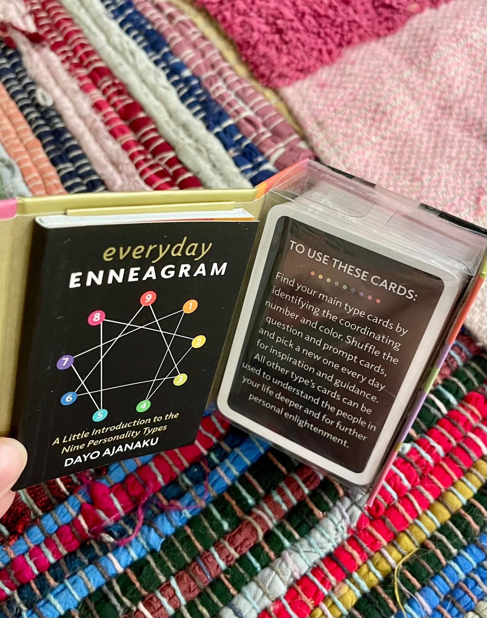 Everyday Enneagram [Mini] Deck with A Little Introduction to the Nine Personality Types by Dayo Ajanaku (unopened) - Lil Shop of Light & Love