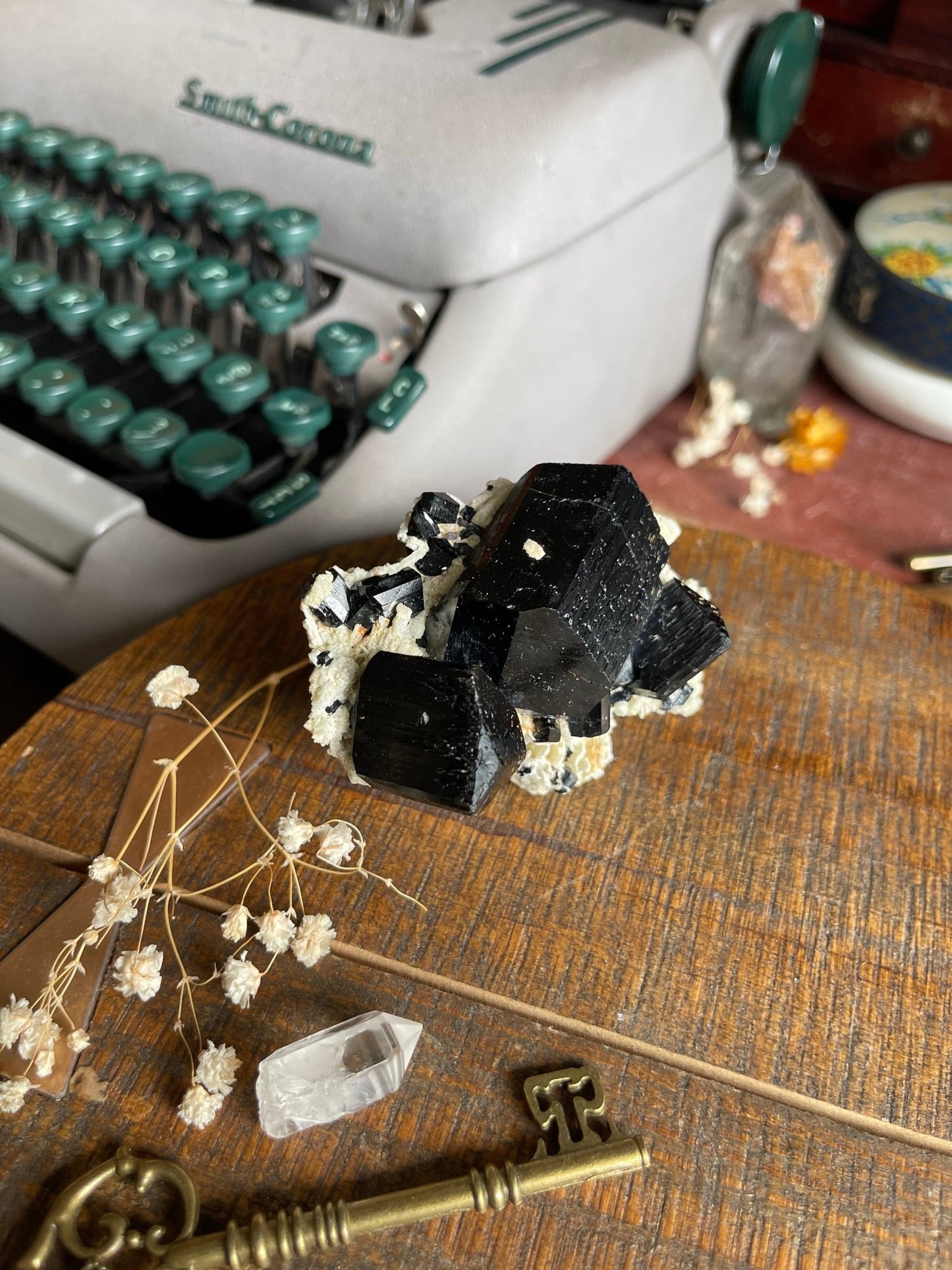 raw black tourmaline - lil shop of light & love