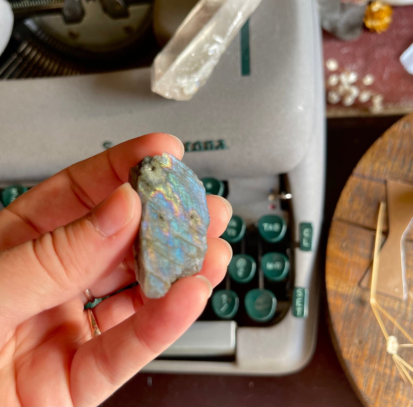 raw labradorite stones (spectrolite) - lil shop of light & love