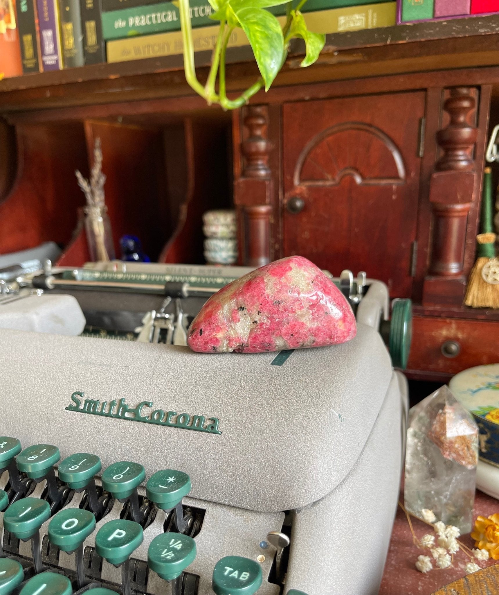 rhodonite polished free form - lil shop of light & love