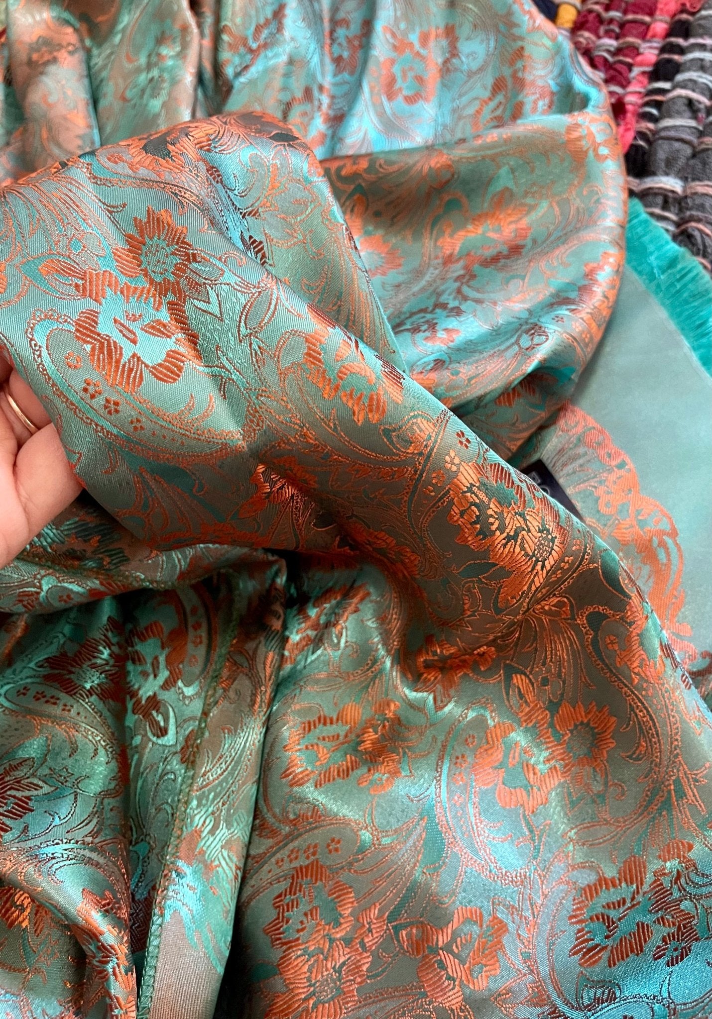 silk scarf/shawl/altar cloth (like new) - Lil Shop of Light & Love