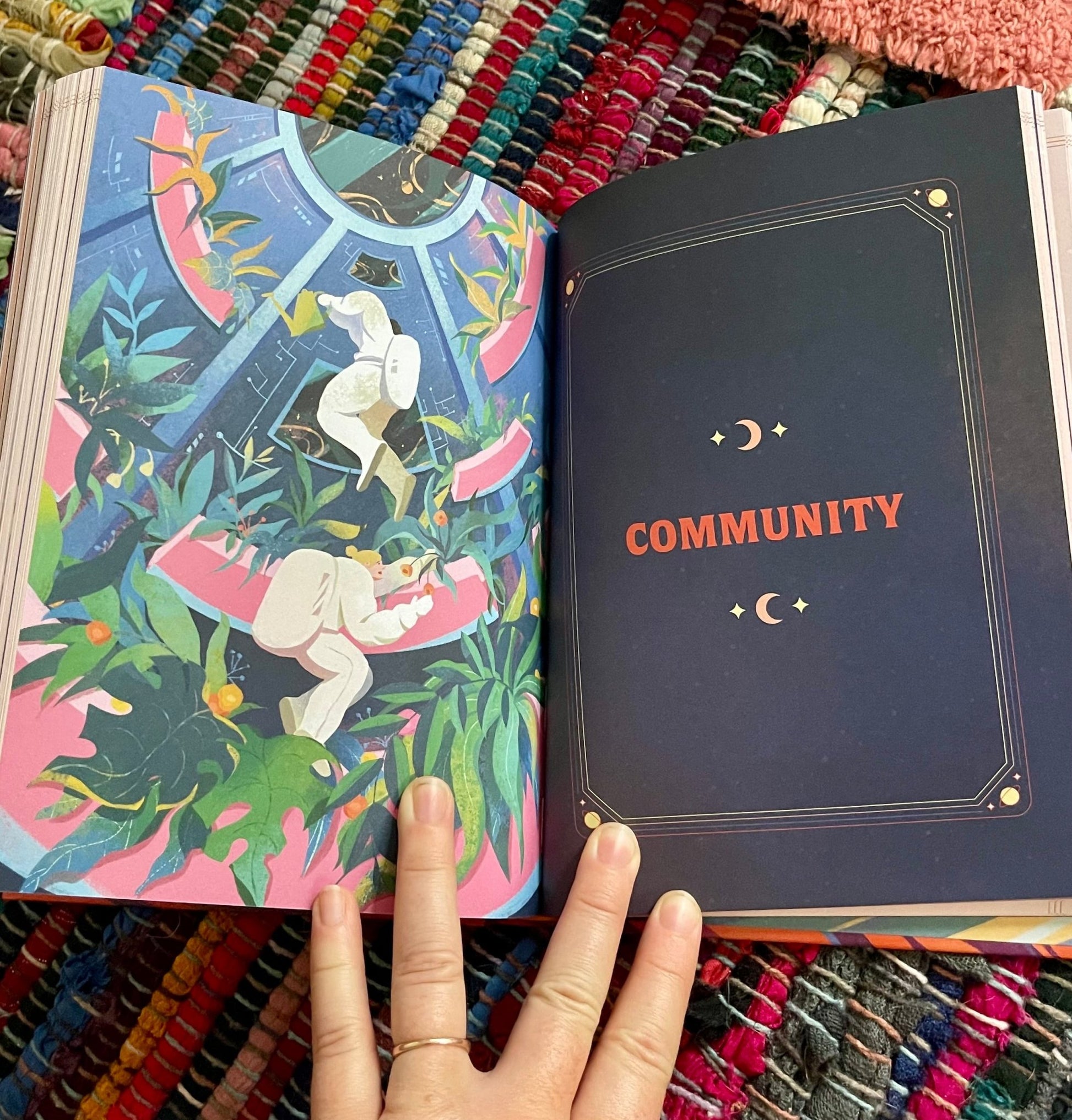 Surviving Your Saturn Return: A Guided Journal to Help You Thrive In Your Cosmic Coming of Age by Phoebe Fenrir (like new) - Lil Shop of Light & Love