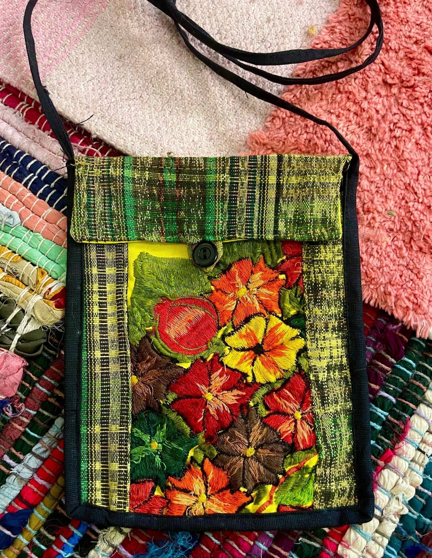 witchy embroidered handbag (used) - Lil Shop of Light & Love