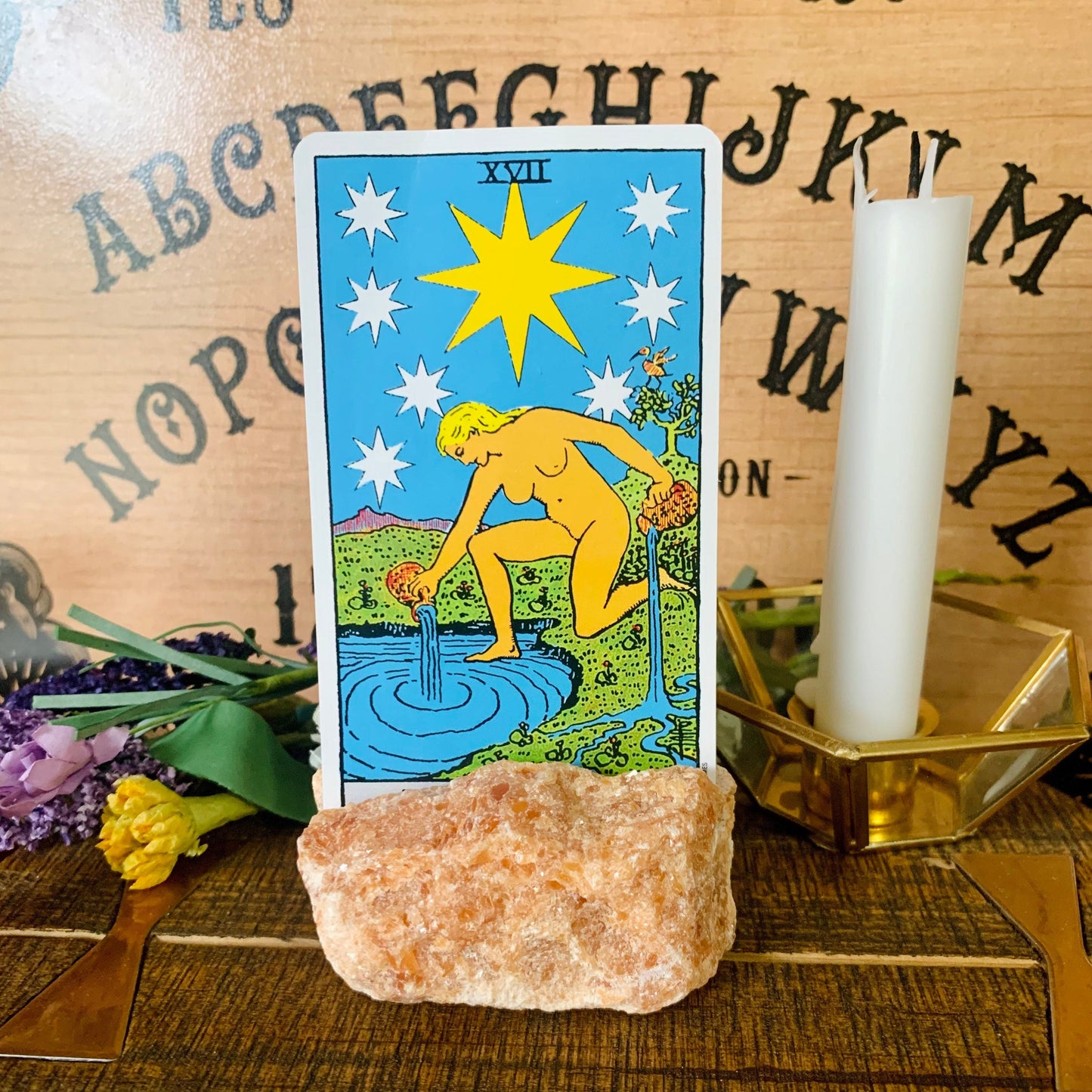 crystal card holders - Lil Shop of Light & Love