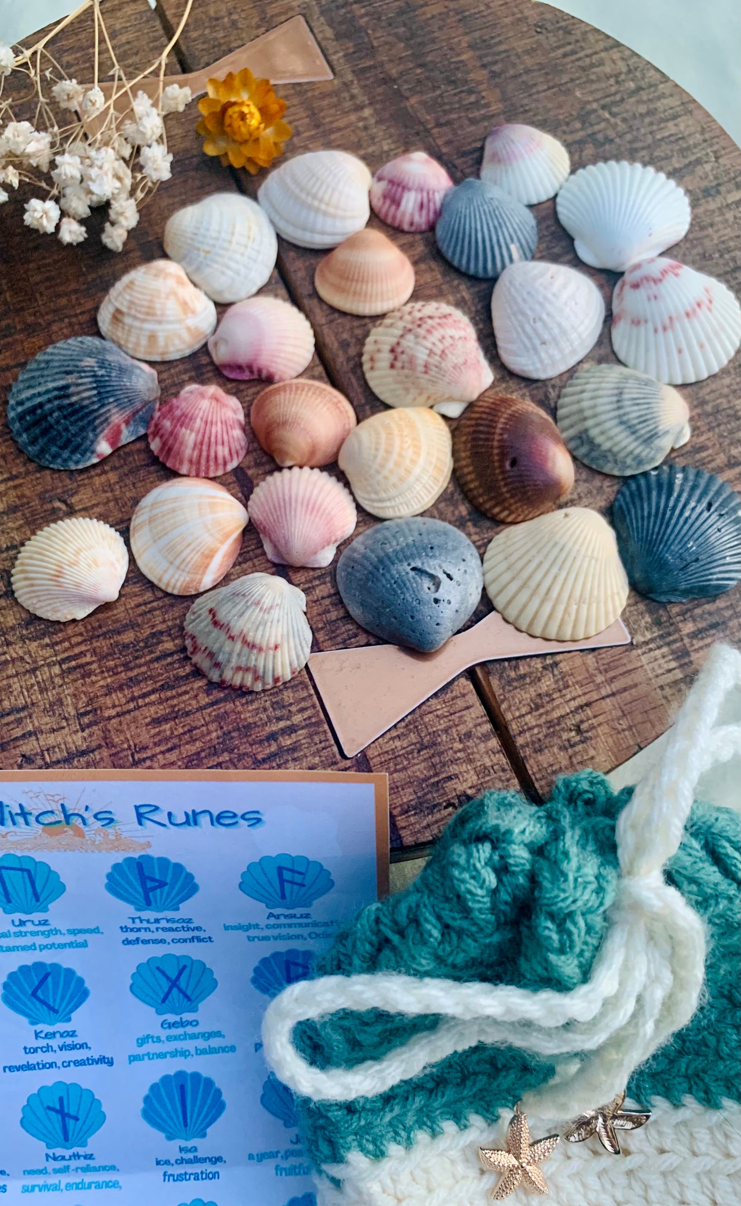 sea shell runes